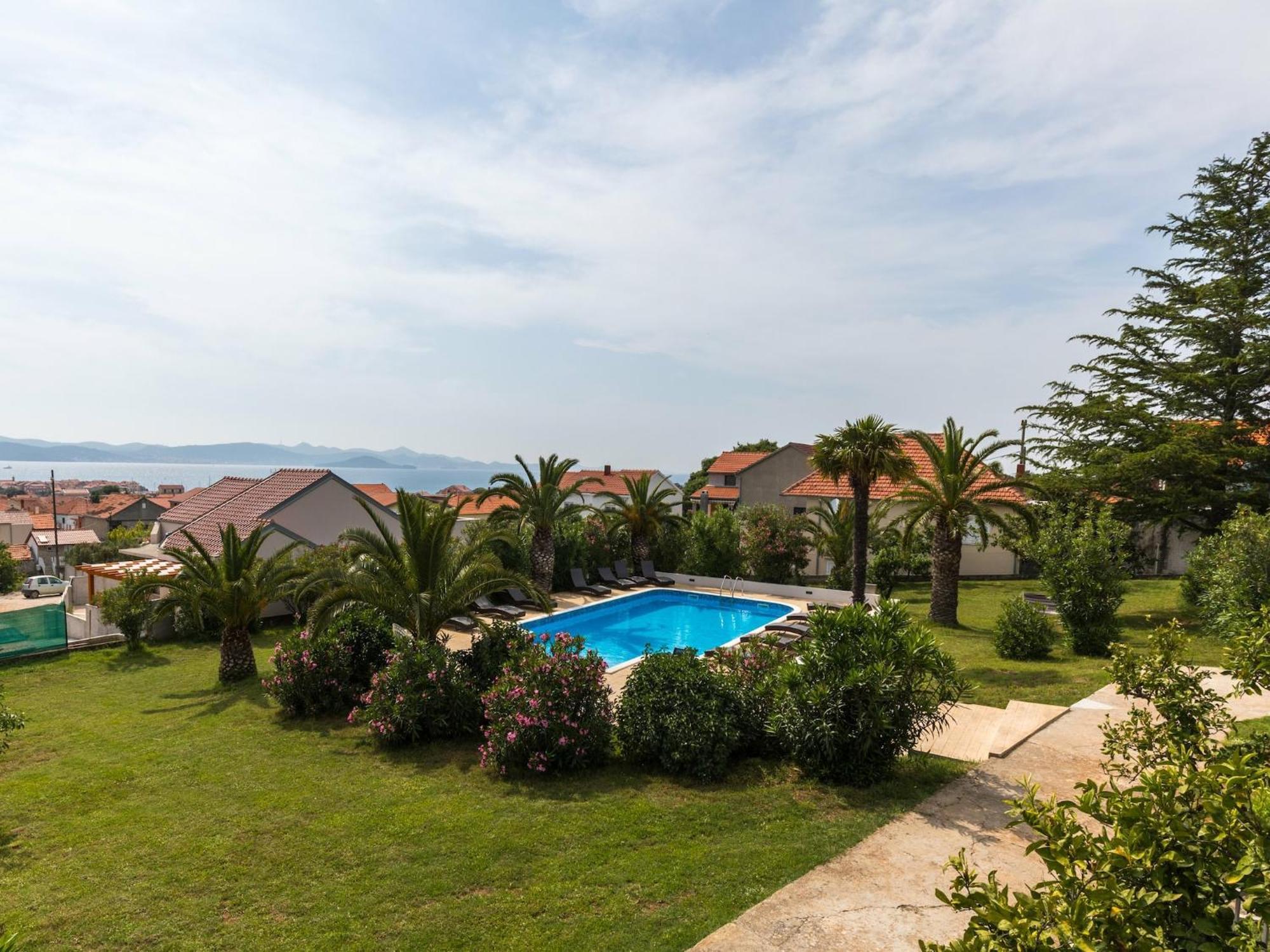 Scenic Holiday Home In Bibinje Near Sea Bagian luar foto