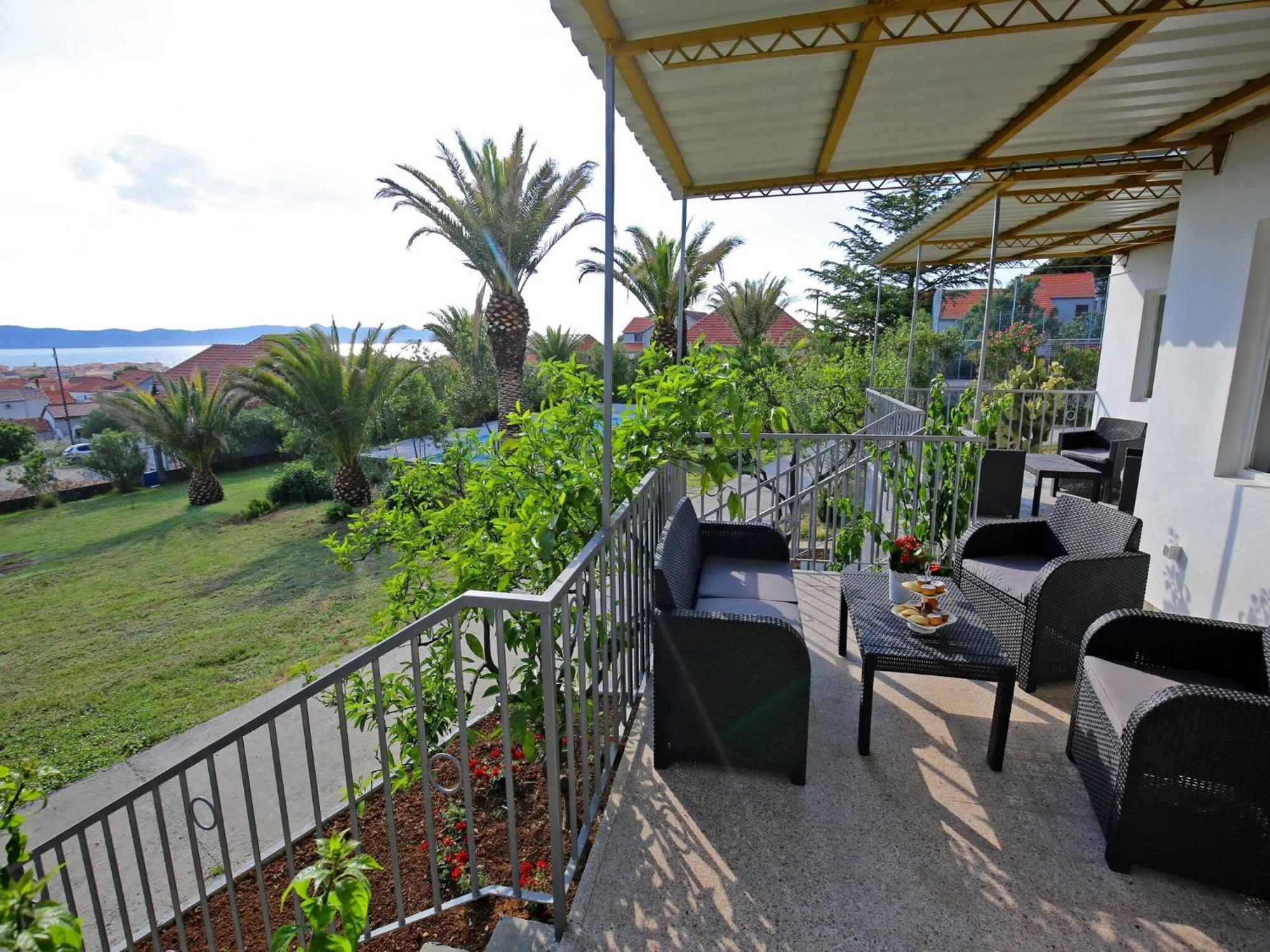 Scenic Holiday Home In Bibinje Near Sea Bagian luar foto