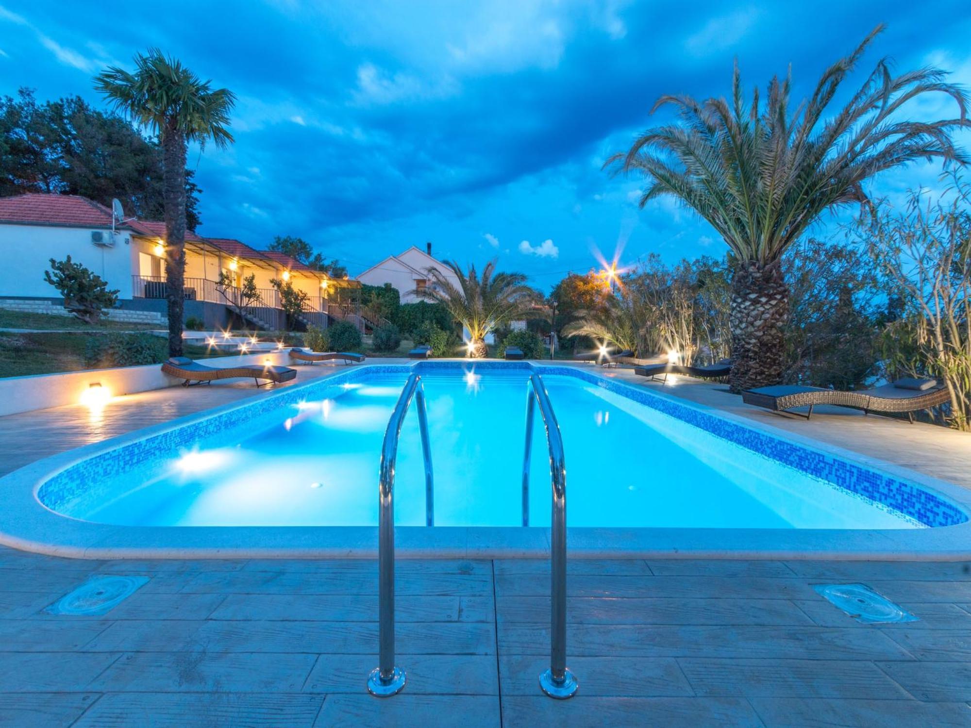 Scenic Holiday Home In Bibinje Near Sea Bagian luar foto