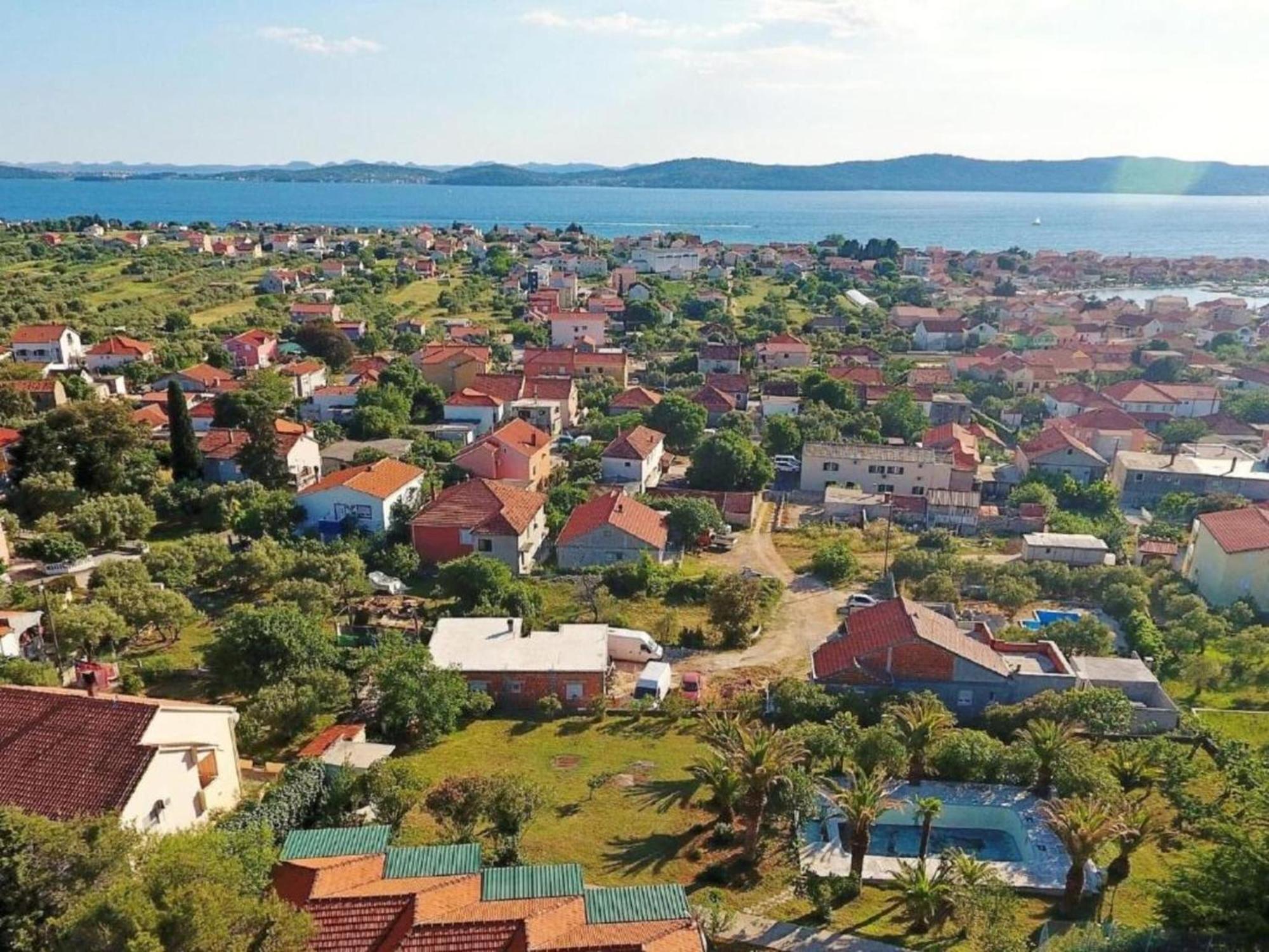 Scenic Holiday Home In Bibinje Near Sea Bagian luar foto