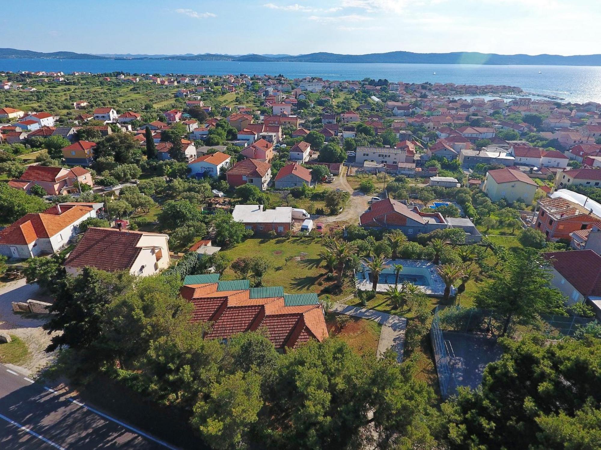 Scenic Holiday Home In Bibinje Near Sea Bagian luar foto