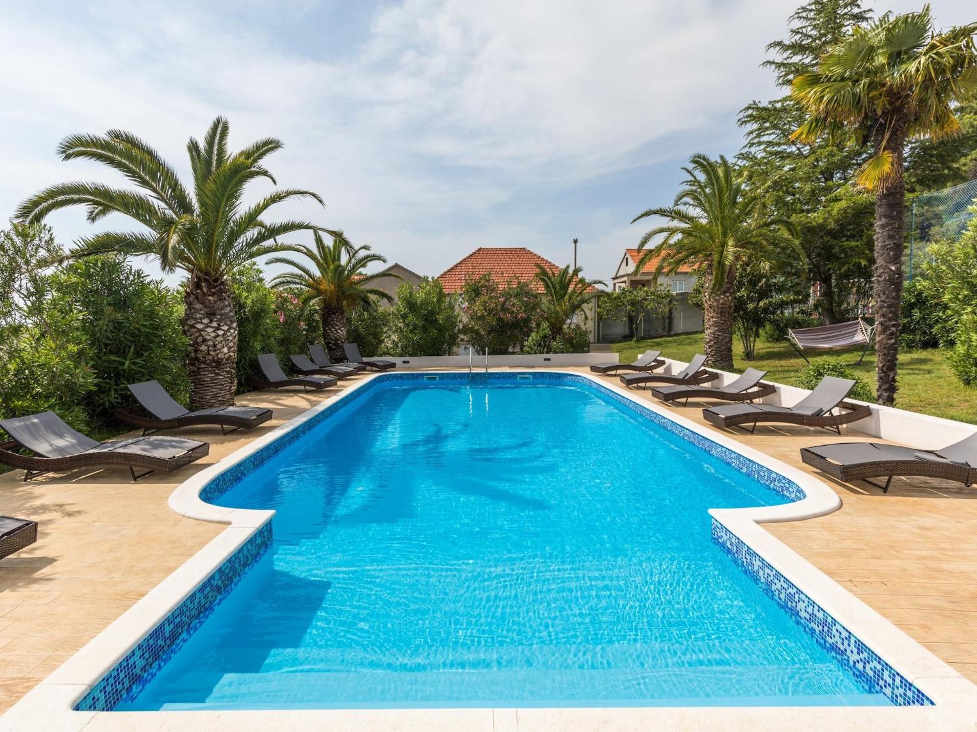 Scenic Holiday Home In Bibinje Near Sea Bagian luar foto